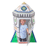 Colorations Decorate Your Own Rocket Art Craft Kit, Colorations