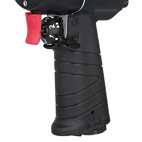 HUSKY H4435 1/2" Compact Impact Wrench Air Tool, Black Husky