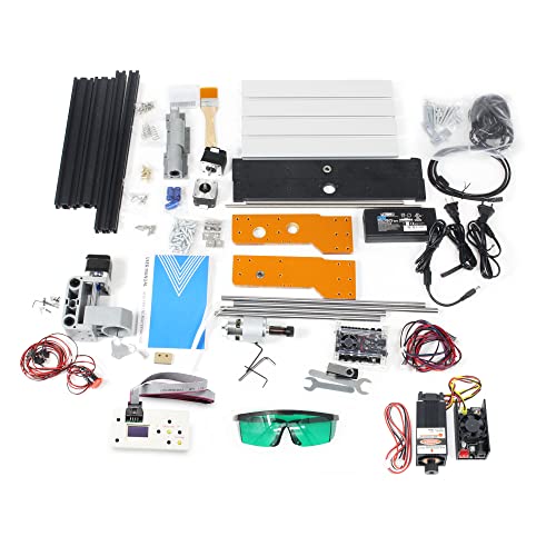 CNCTOPBAOS 2 in 1 CNC 3018 Pro with 5.5W 5500mW Module Offline GRBL Controller DIY Mini CNC Router Kit 3 Axis Desktop Acrylic PVC PCB Wood Milling CNCTOPBAOS