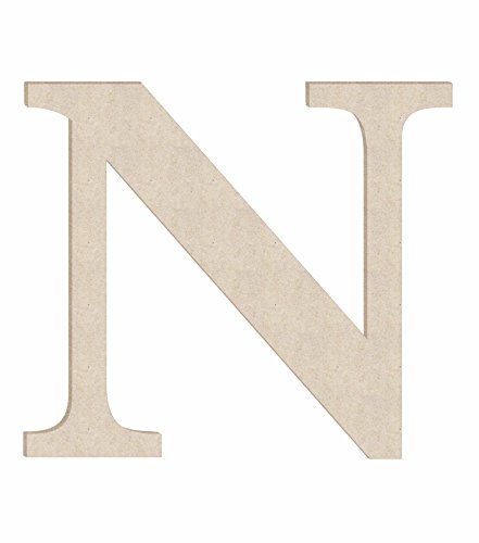 Wooden Letters Unfinished 24'' Times N Craft, Blank Wood Monogram Alphabet Letter Wall Art, DIY NEXTCraft