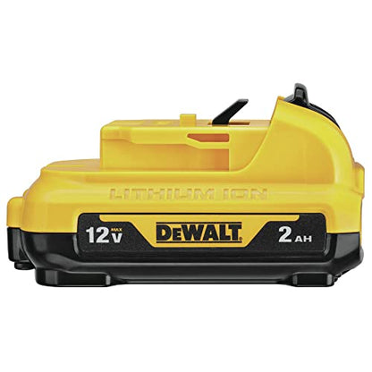 DEWALT XTREME 12V MAX* Impact Driver Kit, 1/4-Inch (DCF801F2)