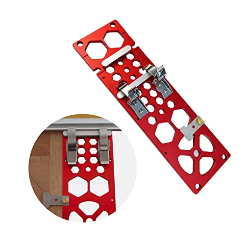 340mm Track Saw Square, 90° Right Angle Circular Saw Guide Rail Electric Circular Saw Track Angle Stop Track Saw Square Accessories Compatible with SYWAN