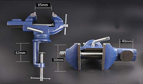 MYTEC Home Vise Clamp-On Vise，2.5" MYTEC