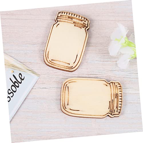 NOLITOY 60 Pcs Unfinished Wood Cutout Ornament Crafts Nativity Crafts Chirtmas Decor Yule Decor Christmas Wood Slices Nativity Decor Cartoon NOLITOY