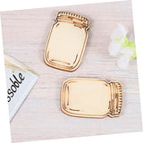 NOLITOY 60 Pcs Unfinished Wood Cutout Ornament Crafts Nativity Crafts Chirtmas Decor Yule Decor Christmas Wood Slices Nativity Decor Cartoon NOLITOY