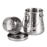 MyLifeUNIT Paint Brush Washer, Airtight Stainless Steel Brush Cleaner for Painting (Medium) MyLifeUNIT