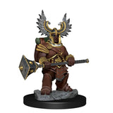 D&D Frameworks: Dwarf Barbarian Female - Unpainted and Unassembled WizKids