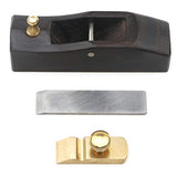 Mini Ebony Wood Planer Hand Tool Unxuey Flat Bottom Wood Plane Tool Wood Trimming Plane for Woodworking Wooden Planing for Joinery Woodcraft Guitar Unxuey