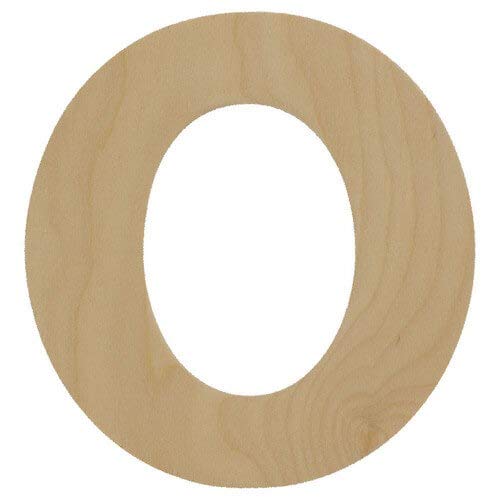 Wooden Number 0 Cutouts 8", Wooden Numbers for Wall Decor, Home Decor, Crafts, and Party Decorations by Woodpeckers - WoodArtSupply