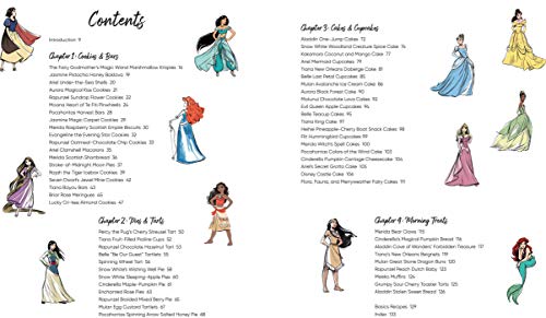 Disney Princess Baking Gift Set Edition: 60+ Royal Treats Inspired by Your Favorite Princesses, Including Cinderella, Moana & More WoodArtSupply
