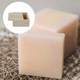 10pcs Wooden Unfinished Box Bamboo Soap Dish Natural Wood Soap Box with Lid Bar Soap Tray Holder for Bathroom Counter Shower Mini Wooden Jewelry Box DOITOOL