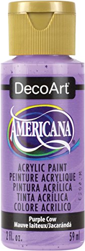 DecoArt Americana Acrylic Paint, 2-Ounce, Purple Cow DecoArt