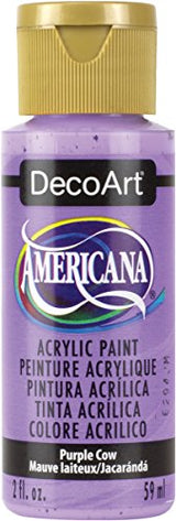 DecoArt Americana Acrylic Paint, 2-Ounce, Purple Cow DecoArt