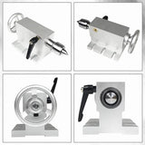 CNCTOPBAOS K12-100mm CNC Router Milling Machine Rotational Axis 4th Axis A axis Rotary Table A axis 100mm 4 jaw chuck dividing head,MT2 65mm CNCTOPBAOS