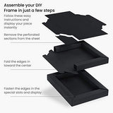 Arteza Gouache Painting Art Set, Metallic Gouache Paint 12 and Foldable Black Canvas Paper Bundle, DIY Kit, Art Supplies for Artists & Beginners, Art ARTEZA