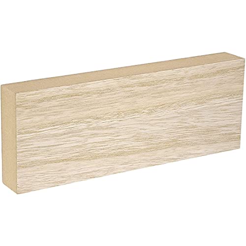 Bright Creations Unfinished Wood Block for DIY Crafts, Sign Block, Kids Games (5x9 in, 4-Pack) Bright Creations