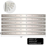 Planer Blades Knives for DeWalt DW735 7352 735X Thickness Planers with 13 Inch HSS Replacement Double edge 2 Set (6 pcs) Asieg Tool