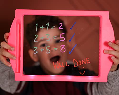 Marvin's Magic - Glow Art Unique Craft Kit | Light Up Kids Art Set | Includes Neon Effect Drawing Board with A Built-in Stand and 4 Fluorescent Magic Marvin's Magic