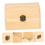 ABOOFAN Wood Display Case Unfinished Wood Crates ABOOFAN