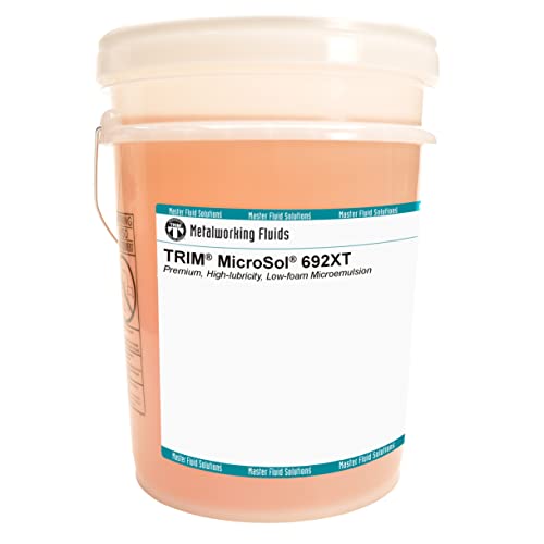 Trim MicroSol MS692XT-5G Premium High-Lubricity Low-Foam Microemulsion, 5 Gallon Pail TRIM CUTTING & GRINDING FLUIDS