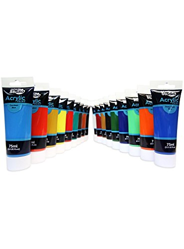 Acrylic Paint Studio 75ml - Deep Cyan Mont Marte Mont Marte