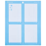 Card Mat 2x2 for Cricut Explore & Maker Series Crafting Machines, Non-Slip Craft Mat, Reusable Craft Cutting Mat, Create Four Cards Simultaneously Termooan