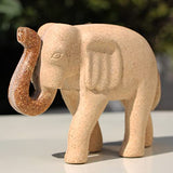 COHEALI 3 Pcs DIY Wooden Animal Sculpture Wooden Animal Painting Kit Educational Toys for Kids Unfinished Wood Elephant Vintage Ornaments Paint Kit COHEALI