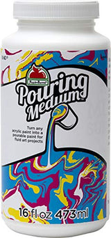 Apple Barrel Pouring Medium, 44840E Acrylic, 16 oz, 16 Fl Oz Apple Barrel