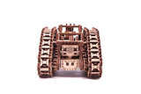 Wood Trick Steam Tank Mechanical 3D Wooden Puzzle Kit for All Ages - Moves Up to 8 ft Wood Trick