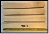 Woodchucks Wood Maple 3/4 Inch x 2 Inch x 16 Inch Solid Hardwood Lumber as Cutting Board Wood (6 Pack) Woodchucks Wood