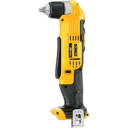 DEWALT 20V MAX* Right Angle Drill, Cordless, Tool Only (DCD740B) DEWALT