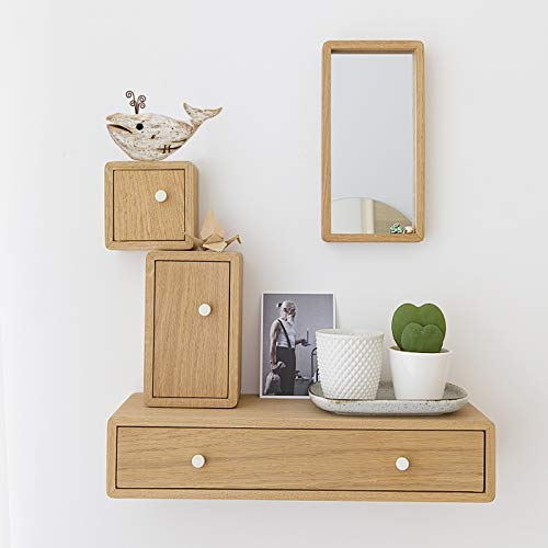 K KILIPES Wood Whale Statue Nautical Tabletop Decor Rustic Whale Animal Figurine Distressed Wooden Whale Sculpture Fun Beach Ocean Decor (1, 4.72" H) K KILIPES