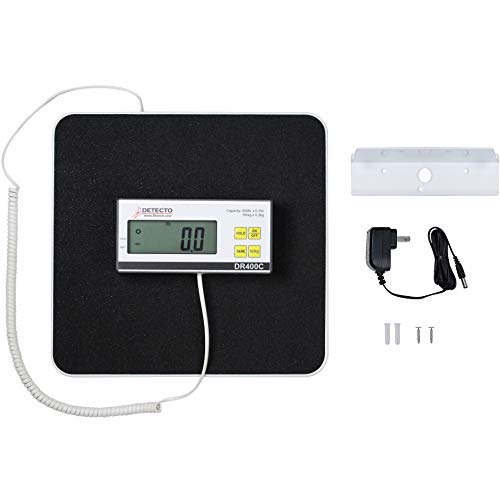 Detecto DR400C Healthcare Scale, Digital, 400 lb x .5 lb / 180 kg x .2 kg Detecto