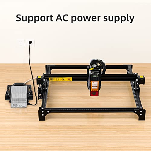 FoxAlien AP30A Portable Air Assist Pump 30L/min Adjustable Air Volume for Laser Engraver CNC Engraving Machines - WoodArtSupply