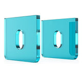 ATOMSTACK Filter Panoramic Glass with Air Assist Hole Protective Covers Replacement for ATOMSTACK A10 Pro/ S10 Pro/ X7 Pro Laser Engraver,2 Pack JQlabeit