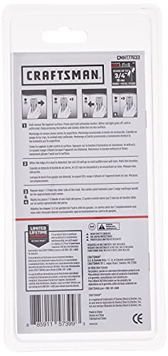 CRAFTSMAN Stud Finder, 3/4-Inch Depth (CMHT77633) Craftsman