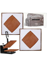 Zhengmy 2 Pcs Wrap Cover for Heat Press Platen, 15 x 15 Inch Heat Resistant Reusable Sheets Pad Mat Pillow Protector for Sublimation Heat Pressing Zhengmy