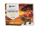 STUDIOSTONE CREATIVE DIY Arts & Crafts Carving Kit Kids Adults Lion Sculpture Soapstone STUDIOSTONE CREATIVE