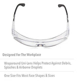 Honeywell Uvex Ultra-Spec 2000 Visitor Specs Safety Glasses with Clear Uvextreme Anti-Fog Lens (S0250X) Honeywell Uvex