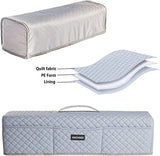 AMOIGEE Padded Dust Cover Compatible with Cricut Maker, Cricut Maker 3, Explore Air 2, Cricut Explore 3 Machine, with Pockets for Cricut Suppliers AMOIGEE