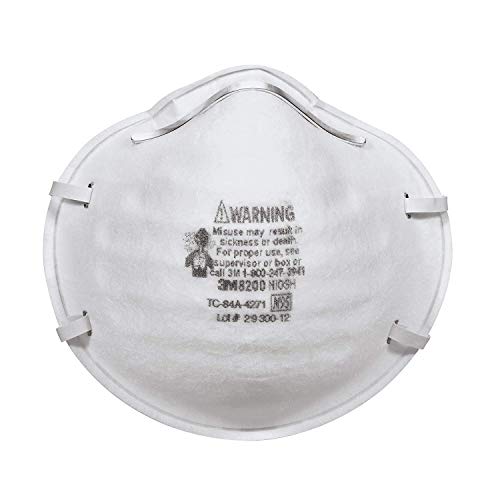 3M Safety -A Sanding and Fiberglass Respirator, 20-Pack 3M Safety
