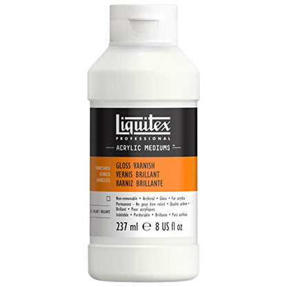 Liquitex Professional Gloss Varnish, 237ml (8-oz) - WoodArtSupply