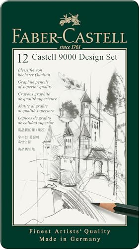 Faber Castell 9000 Design Pencil FC119064 Pack of 12