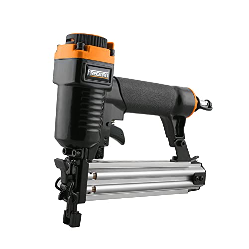 Freeman P4FRFNCB Pneumatic Framing And Finishing Nailer And Stapler Kit With Bag (4-Piece) Freeman