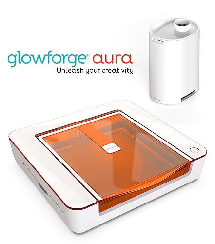 Glowforge Aura Filter - With Activated Carbon Filters - No Need to Window Vent Glowforge
