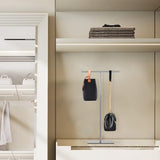 Polmart Countertop Jewelry/Scarf/Handbag T-Bar Display Stand with Adjustable Height - Silver (1 - Pack) Polmart