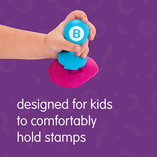 Colorations Alphabet Dough Stampers Set, Uppercase Letters – Set of 26 Letter Stamps, Fun ABC Learning Tool for Toddlers, Ideal for Classroom and Colorations