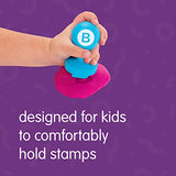 Colorations Alphabet Dough Stampers Set, Uppercase Letters – Set of 26 Letter Stamps, Fun ABC Learning Tool for Toddlers, Ideal for Classroom and Colorations