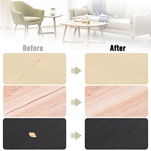 DAIXISM Wood Repair Kit Restore Any Wood Furniture, 20 Colors Resin Repair Compounds Cover Surface Scratch for Stains, Scratches, Floors, Tables, - WoodArtSupply