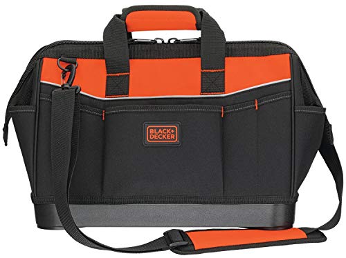 BLACK+DECKER Tool Bag, 16-inch (BDST500002APB) - WoodArtSupply